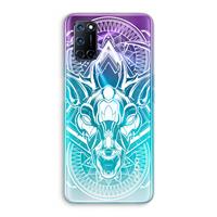 CaseCompany Oh Deer: Oppo A92 Transparant Hoesje