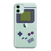 CaseCompany Game On: iPhone 11 Transparant Hoesje