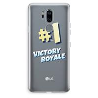 CaseCompany Victory Royale: LG G7 Thinq Transparant Hoesje