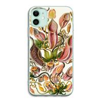 CaseCompany Haeckel Nepenthaceae: iPhone 11 Transparant Hoesje