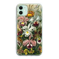 CaseCompany Haeckel Orchidae: iPhone 11 Transparant Hoesje