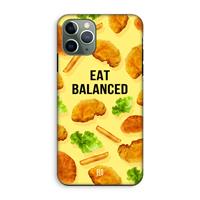 CaseCompany Eat Balanced: iPhone 11 Pro Tough Case