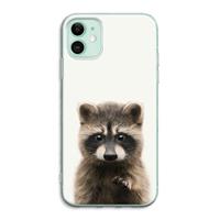 CaseCompany Rocco: iPhone 11 Transparant Hoesje