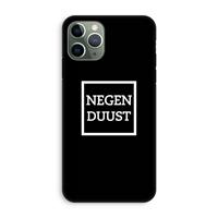 CaseCompany Negenduust black: iPhone 11 Pro Tough Case