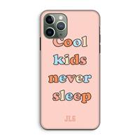 CaseCompany Cool Kids Never Sleep: iPhone 11 Pro Tough Case