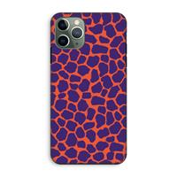 CaseCompany Purple Giraffe: iPhone 11 Pro Tough Case