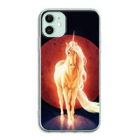 CaseCompany Last Unicorn: iPhone 11 Transparant Hoesje