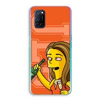CaseCompany Jamie Lee Simpson: Oppo A92 Transparant Hoesje