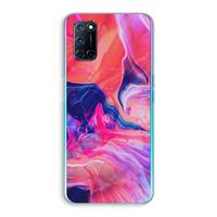 CaseCompany Earth And Ocean: Oppo A92 Transparant Hoesje