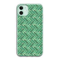 CaseCompany Moroccan tiles 2: iPhone 11 Transparant Hoesje