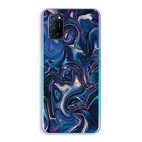 CaseCompany Mirrored Mirage: Oppo A92 Transparant Hoesje