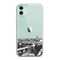 CaseCompany Marrakech Skyline : iPhone 11 Transparant Hoesje