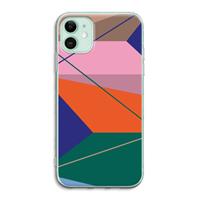 CaseCompany Gestalte 1: iPhone 11 Transparant Hoesje