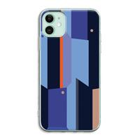 CaseCompany Gestalte 3: iPhone 11 Transparant Hoesje