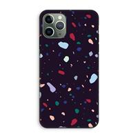 CaseCompany Dark Rounded Terrazzo: iPhone 11 Pro Tough Case