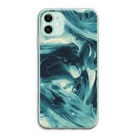 CaseCompany Dreaming About Whales: iPhone 11 Transparant Hoesje