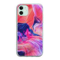 CaseCompany Earth And Ocean: iPhone 11 Transparant Hoesje