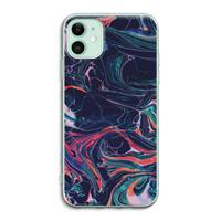 CaseCompany Light Years Beyond: iPhone 11 Transparant Hoesje