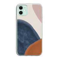 CaseCompany Geo #1: iPhone 11 Transparant Hoesje