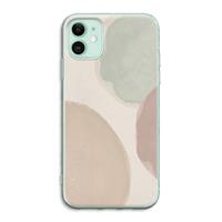 CaseCompany Geo #8: iPhone 11 Transparant Hoesje