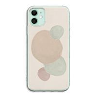 CaseCompany Geo #9: iPhone 11 Transparant Hoesje