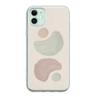 CaseCompany Geo #10: iPhone 11 Transparant Hoesje