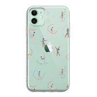 CaseCompany Dancing #3: iPhone 11 Transparant Hoesje