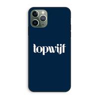 CaseCompany Topwijf Navy: iPhone 11 Pro Tough Case