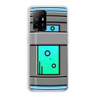 CaseCompany Chug Bottle: Oppo A95 5G Transparant Hoesje