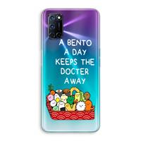 CaseCompany Bento a day: Oppo A92 Transparant Hoesje