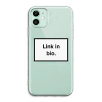 CaseCompany Link in bio: iPhone 11 Transparant Hoesje