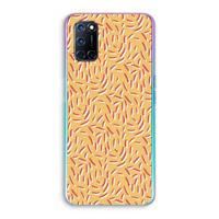 CaseCompany Camouflage: Oppo A92 Transparant Hoesje
