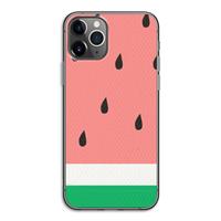 CaseCompany Watermeloen: iPhone 11 Pro Transparant Hoesje