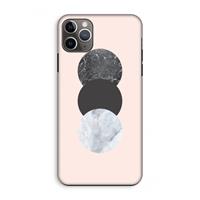 CaseCompany Marmeren cirkels: iPhone 11 Pro Max Tough Case