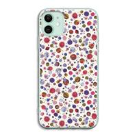 CaseCompany Planets Space: iPhone 11 Transparant Hoesje
