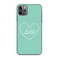 CaseCompany Best heart pastel: iPhone 11 Pro Max Tough Case