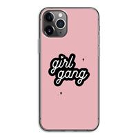 CaseCompany Girl Gang: iPhone 11 Pro Transparant Hoesje