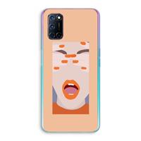 CaseCompany Surprise: Oppo A92 Transparant Hoesje