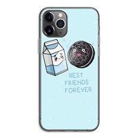 CaseCompany Best Friend Forever: iPhone 11 Pro Transparant Hoesje