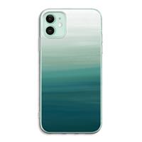 CaseCompany Ocean: iPhone 11 Transparant Hoesje
