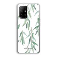 CaseCompany Branch up your life: Oppo A95 5G Transparant Hoesje