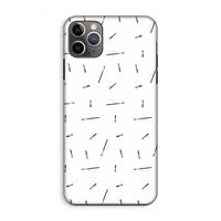 CaseCompany Hipster stripes: iPhone 11 Pro Max Tough Case