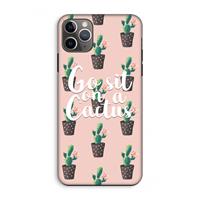 CaseCompany Cactus quote: iPhone 11 Pro Max Tough Case