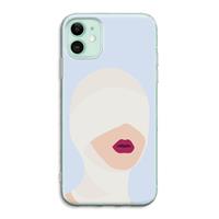 CaseCompany Incognito: iPhone 11 Transparant Hoesje