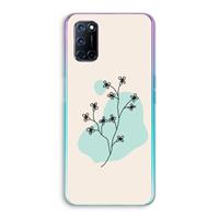 CaseCompany Love your petals: Oppo A92 Transparant Hoesje