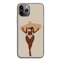 CaseCompany Let's get salty: iPhone 11 Pro Transparant Hoesje