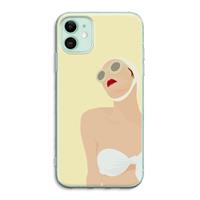 CaseCompany Summer: iPhone 11 Transparant Hoesje