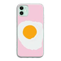 CaseCompany Sunny side up: iPhone 11 Transparant Hoesje