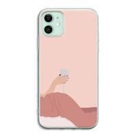 CaseCompany Wine: iPhone 11 Transparant Hoesje