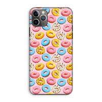 CaseCompany Pink donuts: iPhone 11 Pro Max Tough Case